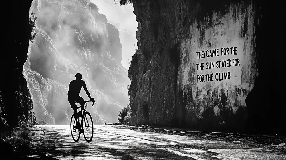 Tunnel Rider — hand-painted canvas, ON ART, available in all sizes