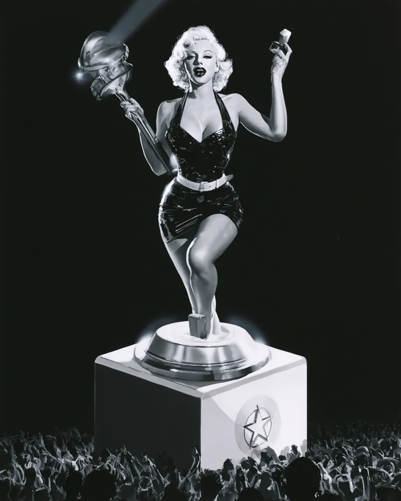 Trophy — hand-painted canvas, ON ART, available in all sizes